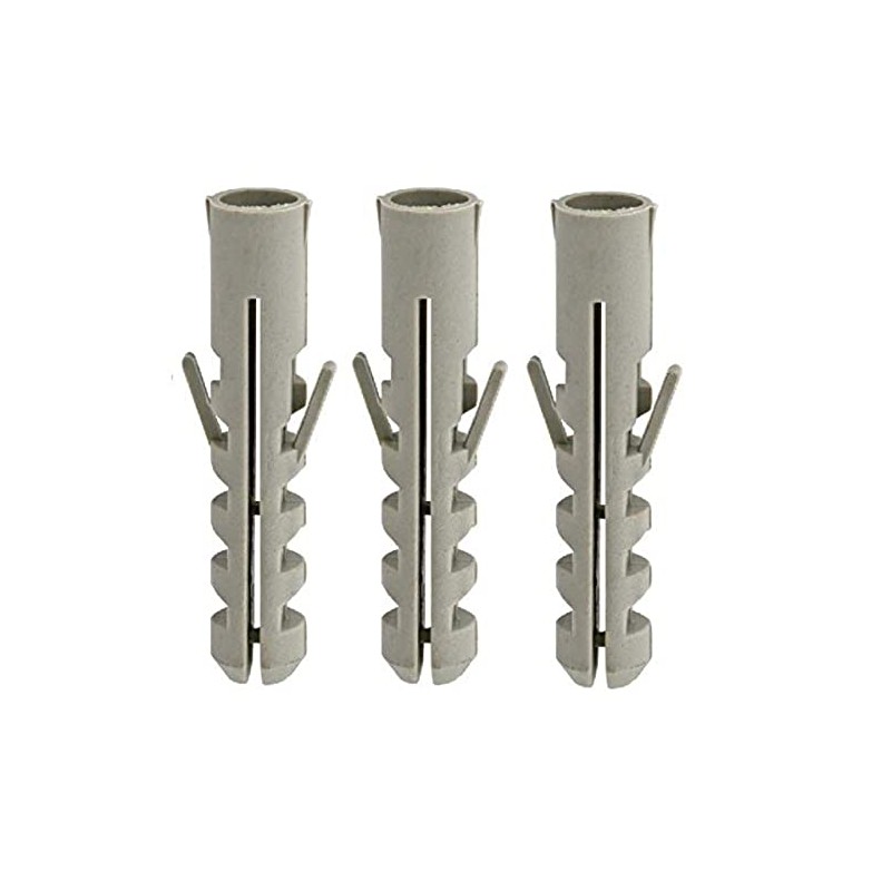 Merriway BH07175 Grey Nylon Heavy Duty Dowel M10 x 50mm