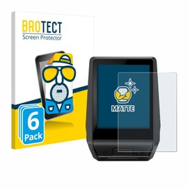 BROTECT Entspiegelungs-Schutzfolie für Bosch Nyon 2 2021 / Nyon 2020 (6 Stück) Matte Displayschutz-Folie, Anti-Reflex, Anti-Fingerprint