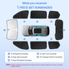 8pcs Car Window Shades for Jeep Grand Cherokee 2022-2025(Not Grand