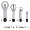 45# Steel Heavy Duty Nut Splitter Set, 4 Sizes for