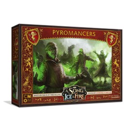 CMON A Song of Ice and Fire Tabletop Miniatures Game Pyromancer's Unit Box - Harness The Power of Wildfire! Strategy Game for Adults, Ages 14+, 2+ Players, 45-60 Minute Playtime, Made