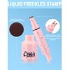 Jutqut Freckle Stamp Pen, Natural Lifelike Freckles Makeup Tool, Waterproof