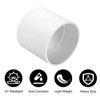 uxcell Pcs PVC Pipe Fitting 4 Inch Coupling Adapter (Socket