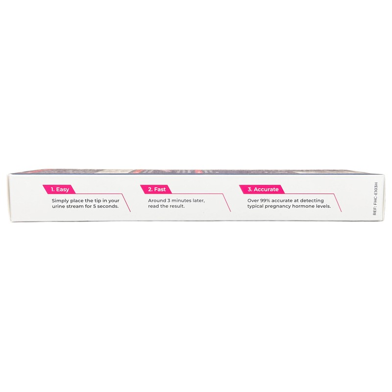 Digital Accurate Pregnancy Test (25miu), (1 Pack, 2 Tests)