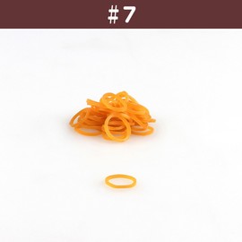 Rubber Bands O-Band #7 < 1.8 oz (50 g) Transparent Bag > American Color Minimum Size Small Quantity Packaging Rubber Band All Sizes 73 Republic