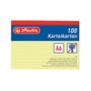 Herlitz Index Cards A4/A5/A6/A7/A8 Pack of 100