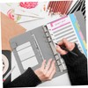VILLFUL Budget Planner Binder Faux Money Saving Binder for Personal