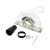 QWORK Cutting Dust Shroud for Angle Grinder 4-1/2" to 5",