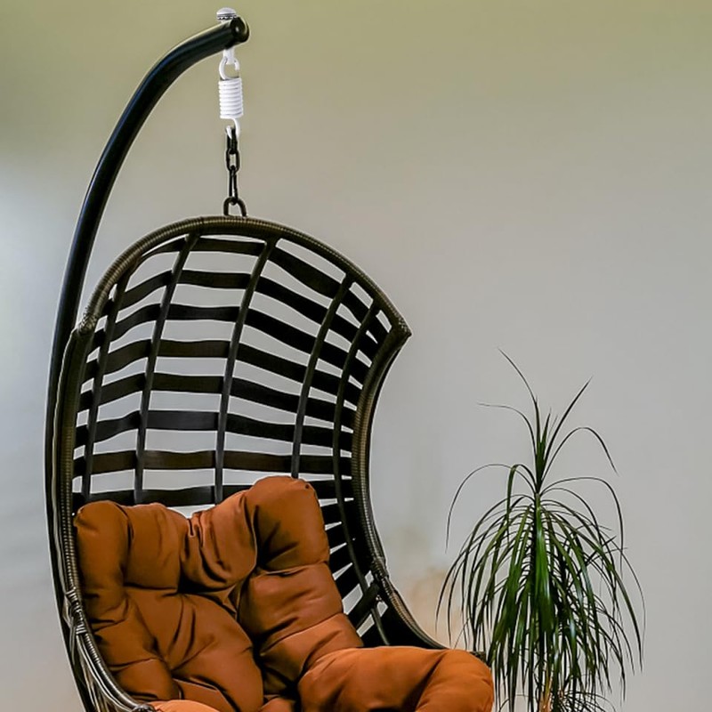 1 Set Egg Chair Spring Hook Hammock Spring and Pin