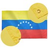 Runesol Venezuela Flag, 91x152cm, 3ft x 5ft, 4 Grommets, Eyelet