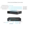 4CH Video Quad Multiplexer with Loopout, Remote Control and Free