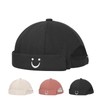 Docker Minicloss Cotton Hat for Men and Women, Adjustable Turtleneck,