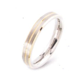 Boccia Titanium 0148-0256 Unisex Ring, Titanium