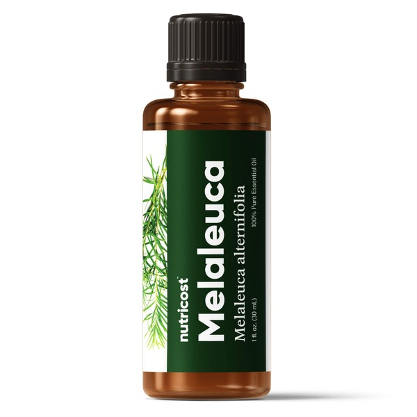 Nutricost Melaleuca (Tea Tree) Essential Oil - 100% Pure Melaleuca Oil - 1 Fl Oz (30 ml)