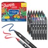 Sharpie Creative Markers, Combo Pack, Water-Based Acrylic, Bullet & Brush