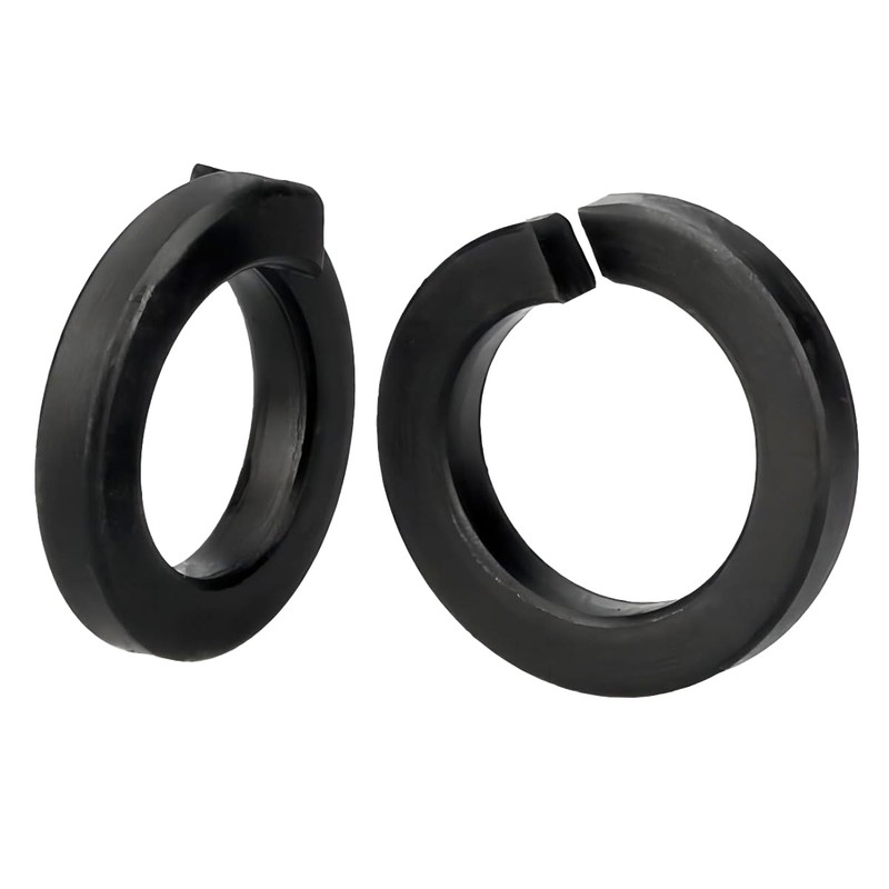 Qrity M4 Spring Lock Washer, Single Coil Square Section Washer,