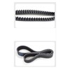 FENOQ Black Strap Rubber Synchronous Belt 2800-14M, Width 30/45/55/65/70mm, Teeth