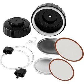 MEGAWISE Plastic Jar Sealer for Vacuum Sealer Food Storage with Accessory Hose for Regular and Wide Mouth Mason Jars