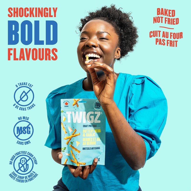 TWIGZ Craft Pretzel Sticks - Zesty Dill Flavor | Pack