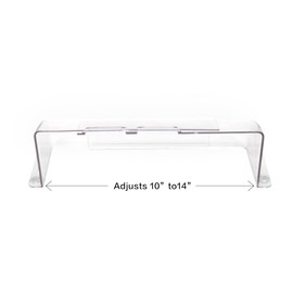 Adjustable Air Vent Deflector – 10” to 14” – Magnetic Floor Vent Covers for AC, Wall, Ceiling Registers with Strong Magnetic, 4 Pack