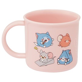 Skater KE4AAG-A Antibacterial Cup, Tom & Jerry, Cartoon, 7.8 fl oz (200 ml), Dishwasher Safe, Made in Japan