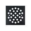 4-1/4 Inch Screw-in Square Floor Drain Cover Replacement Shower Grates