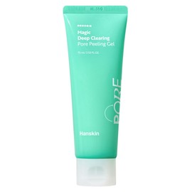 Hanskin Magic Deep Clearing Pore Peeling Gel, 75ml, 1 piece / 한스킨 매직 딥 클리어링 모공 필링 젤, 75ml, 1개