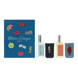 Atelier Cologne Perfume Gift Sets for Women & Men Pomelo Paradis Cologne Absolue 1 oz + Oolang Infini 1 oz - 2 Piece Set