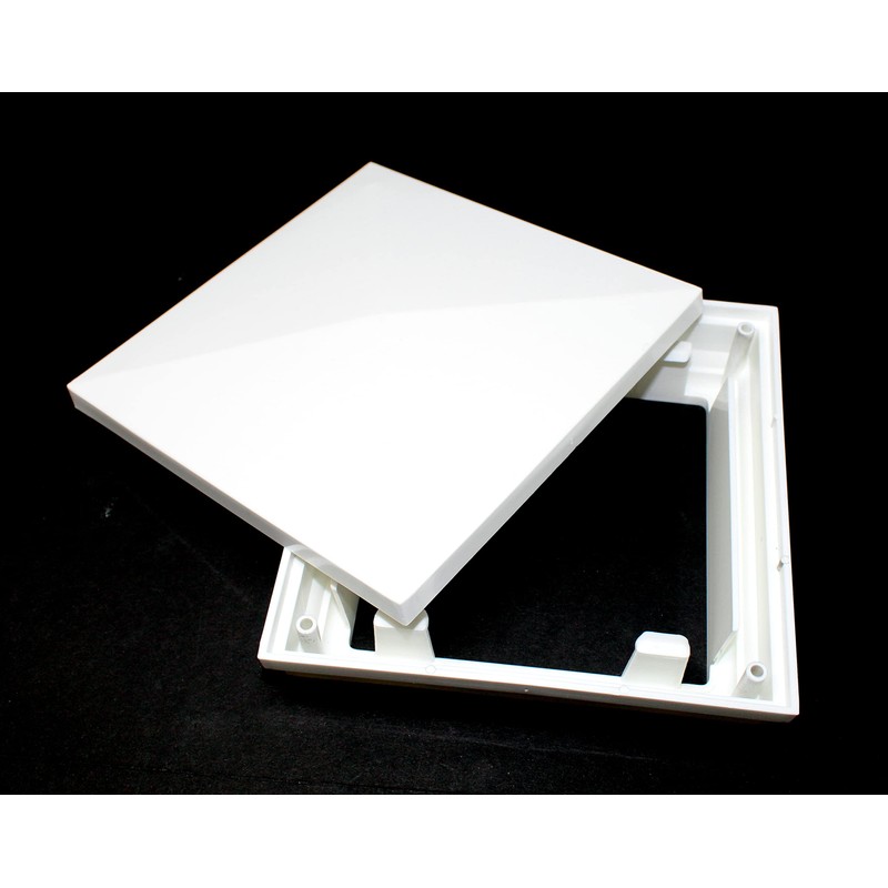 Tapones de plástico blanco de 5 pulgadas, estilo clásico de