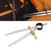 Wing Divider High Accuracy Rust Resistant Gold Adjustable Lockable Leather