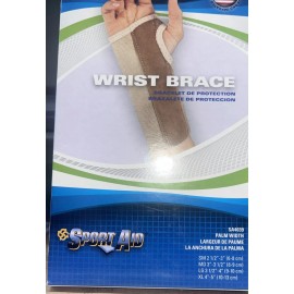 Sportaid Sport Aid WRIST BRACE Latex Free -  SIZE right small & HAND