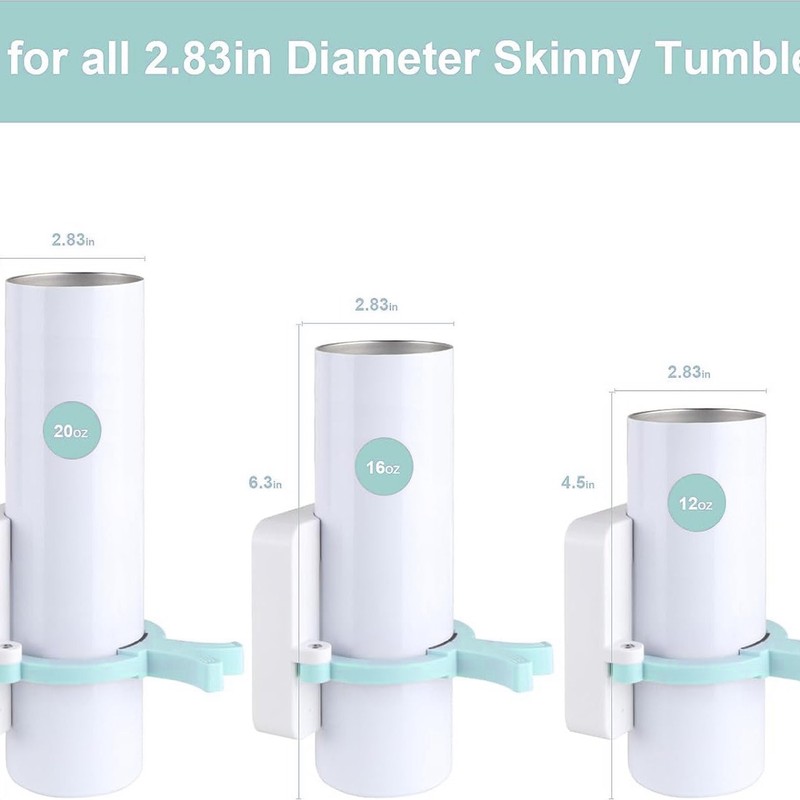 Pinch Perfect Tumbler Clamp with Cradle 2 in 1 Tumbler