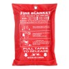 BE-TOOL Fire Blanket, Quick Release Safety Fire Blanket in Case
