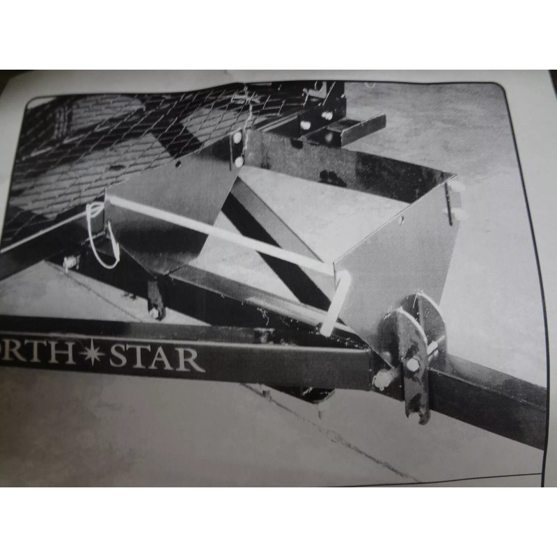 Northstar Universal Trailer trailer tongue Gas Can Rack Holder 18"x13"