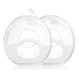 Recolectores de Leche Materna Silicona Reutilizables (2 Piezas)