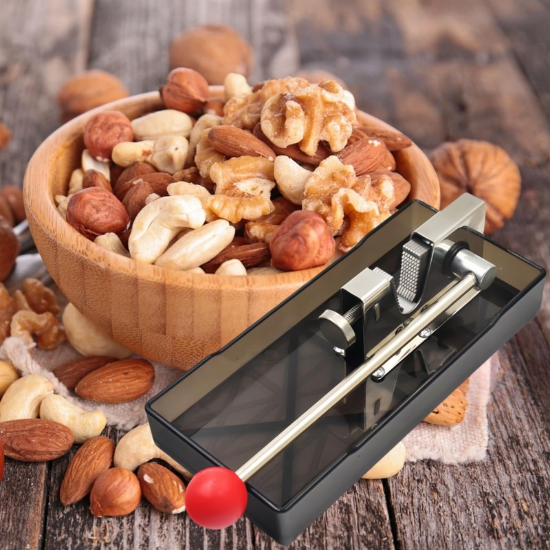 Frezonika Nut Crackers for All Nuts with 3 Picks Included,