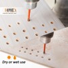 BGTEC Diamond Cemented Carbide Drill Bits Masonry Drill Bits, 5pcs