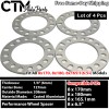 CTM 4Pc 1/4"(6mm) THICK 8x6.5 8x180 8x170 8x165.1 WHEEL SPACER