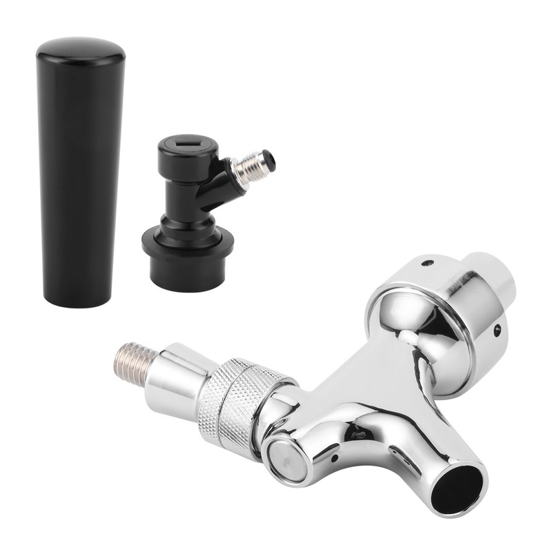 Stainless Steel Beer Keg Tap Faucet with Ball Lock Disconnect