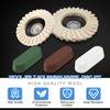 8 Pcs Wool Polishing Wheel Disc and Polishing Compounds Set,