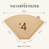 320 Count #4 Cone Coffee Filters for 8-12 Cup Drip
