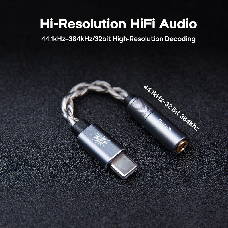 Linsoul Kiwi Ears AD1 Pro USB C DAC Adapter Cable,