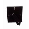 8x10-inch Two-Tone Satin Silver-Plated Photo Frame Stands/Hangs both ways (Landscape