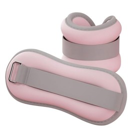 Weight Cuffs for Wrists Ankle, 0.3 kg, Pack of 2, Adjustable Ankle Weights Foot / Wrist Weight Cuffs for Beginners and Children, Dancing Exercise, Walking, Jogging, Pink