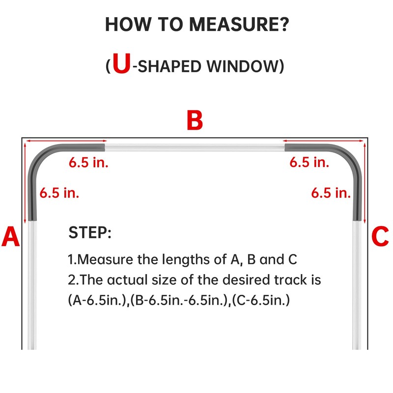 TYRON 90 Degree Ceiling Corner Track for Adhesive Curtain Track(2