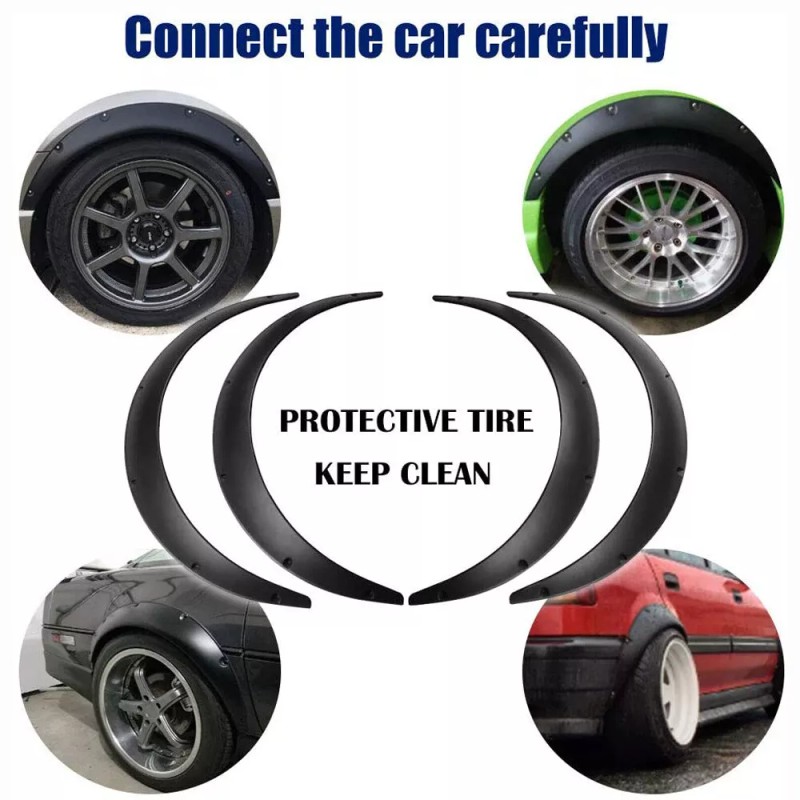 KEEPDSGN For Toyota Corolla 2003+ Fender Flares Wheel Arch Extra
