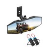 ZIDIYORUO Polaris Ranger Rear View Mirror, Adjustable Center Rearview Mirror