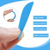 DLPRK Pack of 50 Plastic Arrow Feathering Rubber Feathers Plastic