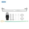 sourcing map Set of 2 Ceiling Light Plate Kit 120