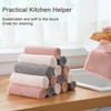 K&janet6am Dish Cloths for Washing Dishes, 12 Pack Kitchen Dish